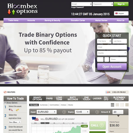 binary options 85