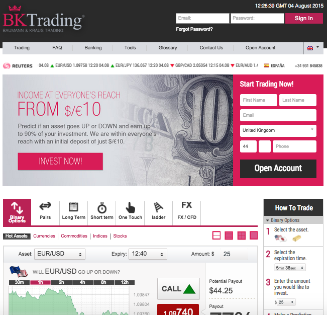 Binary options trading seminars