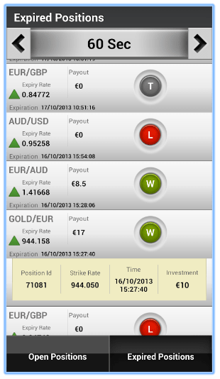 Banc de binary app