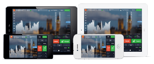 IQ Option mobile app