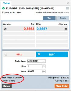 Nadex or IG Markets? is there spread fees trading nadex binary options