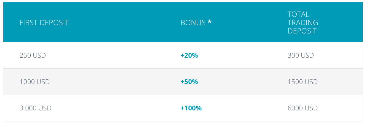 Raceoption account types